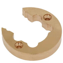 CROSSRC Messing Contragewicht Kit voor RC Portaalasnaven - Verbeterde Stabiliteit voor AT4, AT6, JT4, NT4, Crawler Trucks