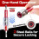 Woodworking Extension Bar Socket with Magnetizier, 1/4" Hex, Quick Release Driver Bit Holder 4