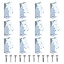 12Pack Metal Flower Pot Clips for Hanging Terra Pots Outdoor Garden Decorative Wall Hangings