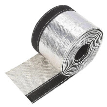 Heat Shroud Sleeve, 15mm I.D. X /10FT Heat Shield Engine Heat Insulation for Automotive Protection