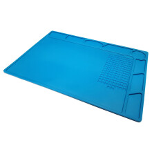 A esteira resistente ao calor do trabalho do silicone com parafuso parte os suportes 32cm x 23cm