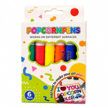 Magic Puffy Pen DIY Bubble Popcorn -piirustuskynät 3D-taide Puffy Paint Pen Graffiti Paperitavarat