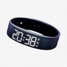 Trilwekkerhorloge voor diepe slapers, waterdichte, oplaadbare, stille polsband met zachte trilalarmen om de slaap te bevorderen.