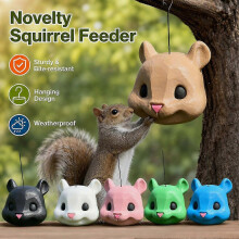 Eichhörnchenfutterhaus – Giant Head Garden Station ermöglicht Wildtieren einfache Fütterung
