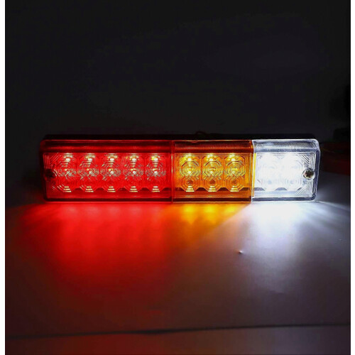 2pcs LED Tail Rear Reverse Lights Turn Ute Truck Trailer Caravan Indicator 12V 2