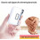 Electric Nail Polisher with Light 2-Speed Adjustable USB Rechargeable 2-In-1 Automatic Nail Clipper 2