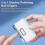 Electric Nail Polisher with Light 2-Speed Adjustable USB Rechargeable 2-In-1 Automatic Nail Clipper 3
