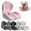 Ergonomic Memory Foam Seat Cushion, L-Shaped Hollow Design featuring Lumbar Support 2