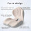 Ergonomic Memory Foam Seat Cushion, L-Shaped Hollow Design featuring Lumbar Support 4
