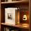 Ghost Reading Bookshelf Light - Cute Lamp for Halloween Library Decor 3