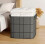 Extra Large Foldable Storage Bin – with Handles & Zipper – for Bedding & Clothes 4