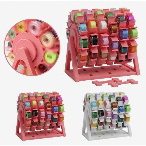 Rotating Ferris Wheel Bobbin Organizer – Tangle-Free – for Sewing Enthusiasts 1