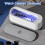 Ultrasonic Glasses Cleaning Machine Hands Free Deep Cleaner 3