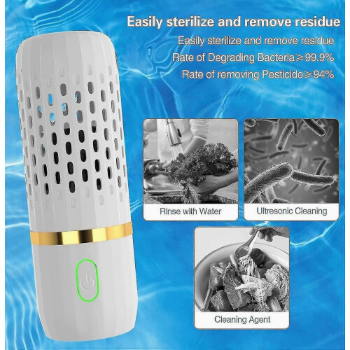 Fruit And Vegetable Cleaning Machine,portable Fruit And Vegetable Purifier Usb Wireless Fruit Cleaner Device 1