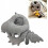 Cute Dinosaur Skeleton Plush Doll Hood 3-in-1 Design 4