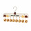 Non Slip Hangers with Clips Multi Clip Drying Rack Design 1