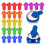 24 PCS Beer Can Opener Tool with Colorful Leakproof Protector Cap Manual 1
