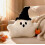 Soft Pumpkin Ghost Plush Pillow for Halloween Home Decor 4