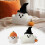 Soft Pumpkin Ghost Plush Pillow for Halloween Home Decor 2
