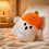 Soft Pumpkin Ghost Plush Pillow for Halloween Home Decor 3