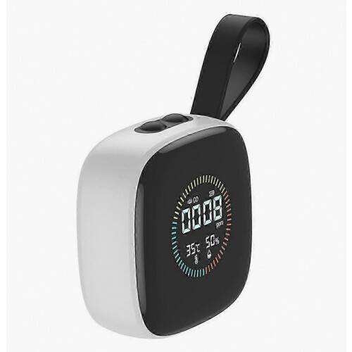 DM1210B CO Quality Detector with Sound Alarm, LCD Display, Temp & Humidity Sensor