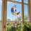 Prisma Arcobaleno Acchiappasole Luna per Decorazione d'Interni 5