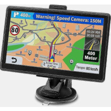 Car Gps Navi - 7 Inch, Lifetime Free Map Updates, Speed U200bu200bcameras And Poi Alerts