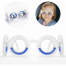 Motion Sickness Relief Glasses - Anti-Nausea Liquid Filled Smart Glasses for Travel