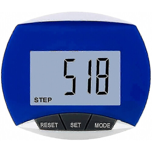 Digital Pedometer for Seniors - Simple Step Counter for Walking and Running
