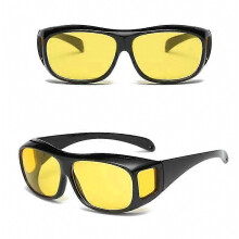 Anti-Glare Night Vision Driving Glasses with Yellow Lens for Enhanced Visibility