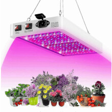2000W Vollspektrum-LED-Pflanzenlampe für Zimmerpflanzen - 312 LEDs mit Veg- und Blüteschaltern