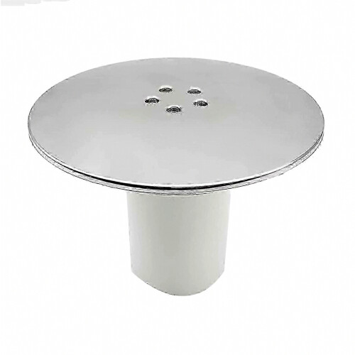 Duschablaufabdeckung, Duschabflussstopfen-Abdeckung 90 mm/115 mm, verchromt 1
