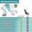 Lung Exerciser Device for Mucus Removal - Natural Respiratory Training with Pressure Adjustment Settings 2