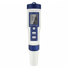 v 1 digitálny pH, TDS, Ec meter, pero, tester slanosti, teploty, vodivosti, filtra, čistoty s podsvietením