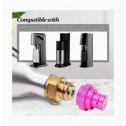 Γρήγορος προσαρμογέας CO2 για Duo Quick Connect QC Art και Terra Replacement για φιάλη CO2 TR21 4 αρ 1