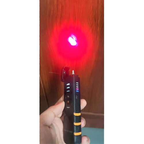 Glasfaser-Teststift mit Rotlicht-Fehlerortungsanzeige – VFL 15MW FTTH-Teststift mit USB-Ladefunktion 1
