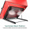 Supporto multifunzionale con staffa regolabile e pieghevole per tablet e laptop (nero) 2