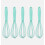 Silicone Whisk,kitchen Tool,5pcs Mini Silicone Whisks For Cooking,high,L 1