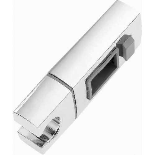 Sliding shower head holder for rail-15 x 30mm-rectangular, square replaceable handheld shower holder p,L