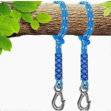 ganchos resistentes de 60 cm para columpios de árbol, hamacas, cuerdas para columpios de interior y exterior, correas para colgar, accesorios par