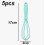 Silicone Whisk,kitchen Tool,5pcs Mini Silicone Whisks For Cooking,high,L 2