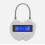 Smart Time Lock Lcd Display Time Lock Multifunction Electronic Timer,waterproof Usb Rechargeable Temporary Timer Padlock 1