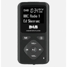 DAB/DAB+ digitale radio met Bluetooth 4.0, draagbare FM-zakradio, MP3-speler en USB-oortelefoon