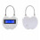 Smart Time Lock Lcd Display Time Lock Multifunction Electronic Timer,waterproof Usb Rechargeable Temporary Timer Padlock 3