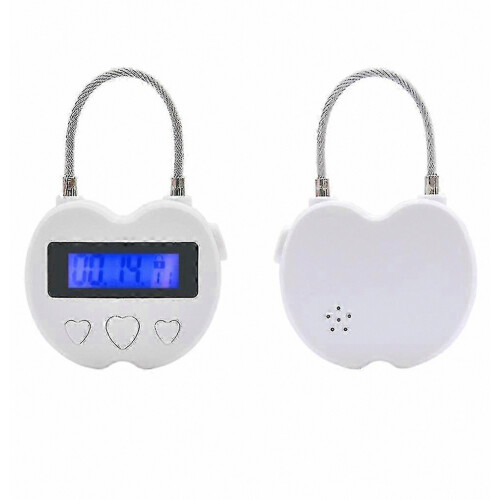 Smart Time Lock Lcd Display Time Lock Multifunction Electronic Timer,waterproof Usb Rechargeable Temporary Timer Padlock 2