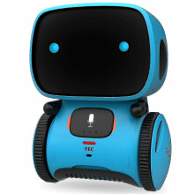 Robot giocattolo per bambini, robot interattivo intelligente parlante con controllo vocale, sensore tattile e riconoscimento vocale, regalo di co