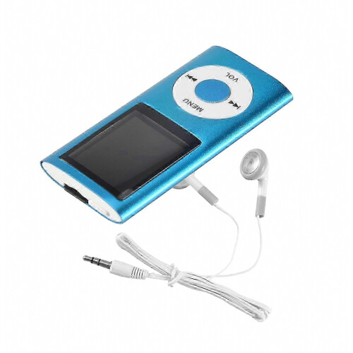 Mp3 Player With Bluetooth 5.0, Music Player With 32gb Tf Card,(blue) 2