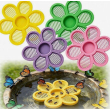 mangiatoie per farfalle da esterno, stazione di abbeveraggio galleggiante per api da 19,5 cm, abbeveratoio per api per giardino, laghetto, piscin