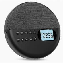 Oplaadbare cd-speler met Bluetooth en ingebouwde luidsprekers, voorzien van ASP LCD-schermtechnologie.