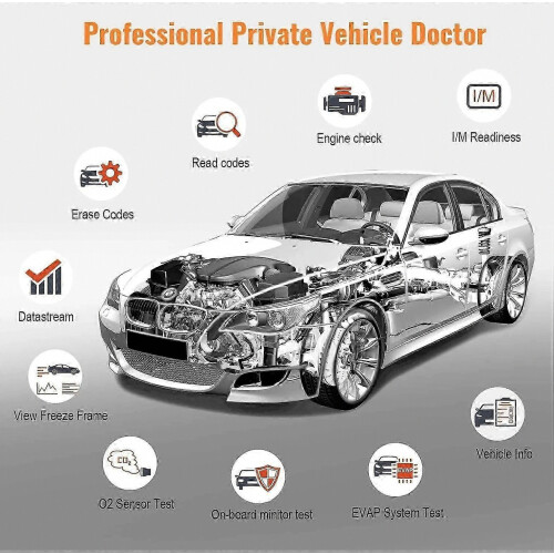 V317 Car Obd2 Scanner,car Interior Accessories Code Reader,engine Fault Code Reader Scanner 2